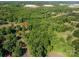 An aerial view of a tree-lined property at 2871 Loviee Rd, Lincolnton, NC 28092