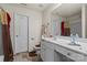Bathroom featuring a vanity with ample counter space and storage at 2922 Patishall Ln, Charlotte, NC 28214