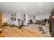 A multi-purpose basement area offering space for fitness, music, and creative pursuits at 3005 Vernell Ln, Shelby, NC 28150