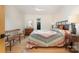 Comfortable bedroom with hardwood floors, a seating bench and natural light at 3005 Vernell Ln, Shelby, NC 28150