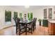 Bright dining room featuring a table with chairs and access to the patio at 3005 Vernell Ln, Shelby, NC 28150