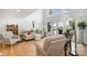 Inviting living room boasting hardwood floors, high ceilings, and a serene ambiance at 3005 Vernell Ln, Shelby, NC 28150
