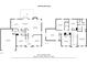 Detailed floor plan outlining room dimensions and layout of the house at 3626 Cole Mill Rd, Charlotte, NC 28270