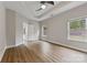 Spacious main bedroom boasts tray ceiling and lots of natural light at 8505 Loxton Cir, Charlotte, NC 28214