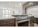 Spacious kitchen island with stainless steel oven and cooktop at 945 Westbrook Dr # A, Charlotte, NC 28202
