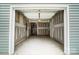 This spacious two-car garage features bare walls and plenty of room for vehicles or storage at 112 Bickett Ave, Gastonia, NC 28052