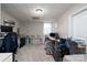 Basement office area with two work stations and plenty of room for storage at 126 Strand Rd, New London, NC 28127