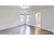 Bedroom with hardwood floors, recessed lights, and a connected bathroom at 14506 Knowledge Cir, Charlotte, NC 28277