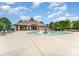 View of the community pool and splash pad area with covered pavilion, ideal for Gathering fun at 15037 Taylor Ridge Ln # 25, Charlotte, NC 28273
