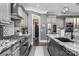 Stylish kitchen featuring stainless steel appliances, granite countertops, and an open design at 16109 Reynolds Dr, Indian Land, SC 29707