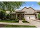 Charming home featuring a well-manicured lawn and a two-car garage at 18846 Cloverstone Cir, Cornelius, NC 28031