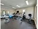 A fitness center featuring treadmills, exercise bikes, and a weight training area at 191 Tackle Box Dr, Troutman, NC 28166