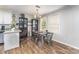 Inviting dining room with hard wood floors and an open concept layout at 201 Easy St, Concord, NC 28027