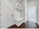 Well-organized mudroom with built-in storage bench and convenient access to the home at 2025 Masons Bend Dr, Fort Mill, SC 29708