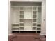 Custom closet with open shelving and compartments for storage and organization at 222 Brevard St, Statesville, NC 28677