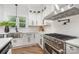Modern kitchen featuring stainless steel appliances, white cabinets, and sleek design at 2224 Highland St, Charlotte, NC 28208