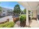 A view from the porch looking out onto the well-maintained street at 4100 B Christine Ln, Waxhaw, NC 28173