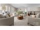 Second-floor living area features hardwood floors, natural light and comfortable furniture at 4429 Cameron Oaks Dr, Charlotte, NC 28211