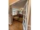 Comfortable living room with hardwood floors, built-in cabinets and trim at 504 Johnsfield Rd, Shelby, NC 28150