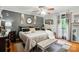 Comfortable main bedroom with plush bedding, stylish decor, and a cozy rug at 6221 Thermal Rd, Charlotte, NC 28211