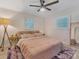 Inviting bedroom with a neutral color palette, soft lighting, and a comfortable bed setup at 8206 Idlewild Rd # 22, Indian Trail, NC 28079