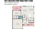 Floor plan of the first story of the home, including living spaces, a garage, and a patio at 9527 Walkers Ferry Rd, Charlotte, NC 28214