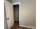 A well-lit closet featuring ample storage space and neutral wall paint at 1016 Old Thompson Ave, Lancaster, SC 29720