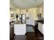 Spacious kitchen featuring granite countertops, stainless steel appliances, and a large island at 112 Paradise Hills Cir, Mooresville, NC 28115