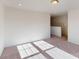 Carpeted loft area perfect as additional living space or play area at 1817 Augustine St, Monroe, NC 28112