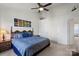Inviting bedroom featuring high ceiling, soft carpet, and ample natural light, creating a cozy retreat at 245 Rock Ridge Ln, Mount Holly, NC 28120