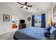 Comfortable bedroom with vaulted ceiling, natural light, and ensuite bathroom for relaxation at 245 Rock Ridge Ln, Mount Holly, NC 28120