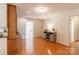 Bright dining area with hardwood floors and ample space for entertaining guests at 2808 Findley Rd, Statesville, NC 28625