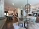 Bright dining room with views of the kitchen at 3201 Johnny Cake Ln, Charlotte, NC 28226