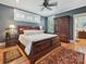 Spacious bedroom with hardwood floors, a large window, and an elegant, cozy feel at 332 Delburg St, Davidson, NC 28036