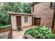 Exterior view of the home's back yard including a storage shed with ample space for outdoor equipment and tools at 3700 Nw Gainesway Nw Ct, Concord, NC 28027