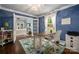 Bright, sunny office featuring beautiful wood floors and an open doorway at 417 N Dotger Ave, Charlotte, NC 28204