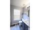 Cozy bathroom with modern vanity, toilet, and shower/tub combination at 417 Trillium Sw Ct, Conover, NC 28613