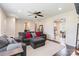 Spacious living area with open floor plan and hardwood floors at 4855 Saluda Rd, Rock Hill, SC 29730