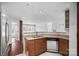 Kitchen boasts stainless steel appliances and granite countertops at 513 N Graham St # 1B, Charlotte, NC 28202