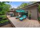 Expansive deck with comfortable lounge seating, perfect for outdoor entertaining and relaxation at 54 Honeysuckle Woods, Clover, SC 29710