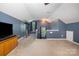 Bright bedroom with neutral carpet and modern clothing rack at 812 Thornapple Ct, Lake Wylie, SC 29710