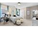 Bright bedroom with lots of natural light and a modern feel at 1099 Sugar Creek Rd, Indian Land, SC 29707
