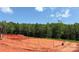 A spacious building site with red dirt is ready for a new home development at 1099 Sugar Creek Rd, Indian Land, SC 29707