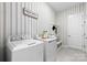 Well-equipped laundry room with modern appliances and a custom-designed organization system at 1099 Sugar Creek Rd, Indian Land, SC 29707