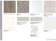 Selection of interior design materials for flooring, countertops, cabinets and backsplashes at 1099 Sugar Creek Rd, Indian Land, SC 29707