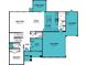 Open-concept first-floor layout featuring a kitchen, dining, great room, study, powder room, and 2-car garage at 2522 Mabel Ln, Monroe, NC 28110