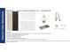 Interior color selections for the kitchen with Sonoma painted harbor cabinetry and stainless steel accents at 2522 Mabel Ln, Monroe, NC 28110