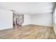Open-concept living room with hardwood flooring and plenty of natural light at 2522 Mabel Ln, Monroe, NC 28110