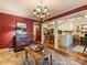 Living room showcasing seamless flow into a well-lit kitchen area at 4464 Mullens Ford Rd, Charlotte, NC 28226