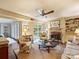 Comfortable living room with fireplace, French doors, and traditional decor at 4464 Mullens Ford Rd, Charlotte, NC 28226